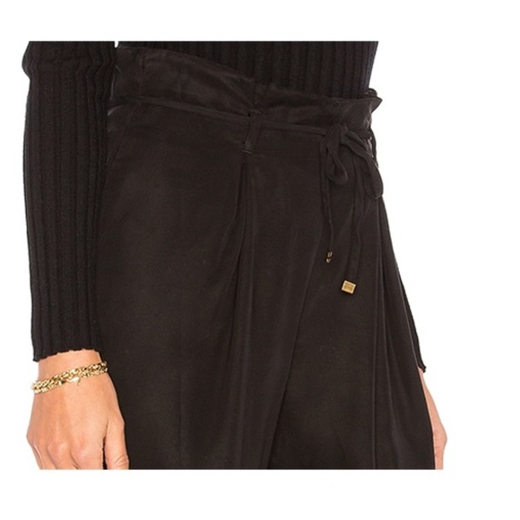 YOUNG FABULOUS & BROKE Hosper Wide Burgundy Baggy Trouser Pants - Picture 3 of 5